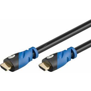 Prémium High Speed HDMI aranyozott kábel Ethernet HDMI A -> HDMI A 1m 4K/Ultra-HD képes