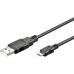 Goobay USB kábel 2.0 micro USB csatlakozóval 1m akár 480Mbit/s Hi-speed adatátvitel