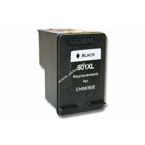 Helyettesítő tintapatron HP típus 301 / 301XL / CH563EE - 18ml - fekete