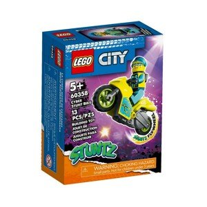 LEGO CITY CYBER KASKADOR MOTORKEREKPAR /60358/