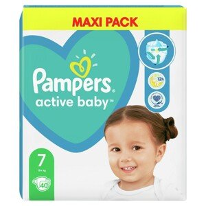 PAMPERS ACTIVE BABY PELENKA 7 MERET 40 DB 15KG+