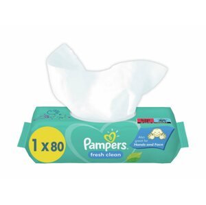 PAMPERS BABY WIPES 80PCS FRESH CLEAN XXL PACK