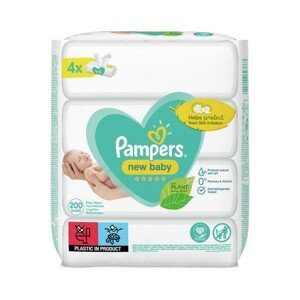 PAMPERS WIPES NEW BABY 200DB