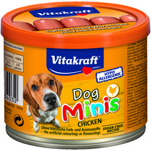 VITAKRAFT DOG MINIS CSIRKE 12 DB, 120 G, 2323403