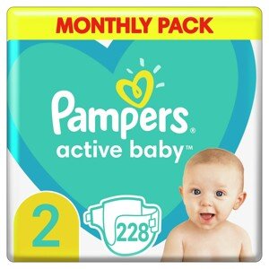 PAMPERS ACTIVE BABY S2 228DB, 4-8KG